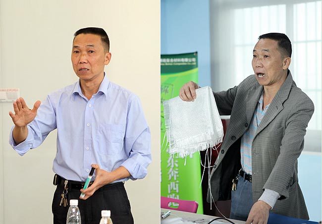 廣州博皓復(fù)合材料有限公司第六期玻璃鋼模具操作培訓班