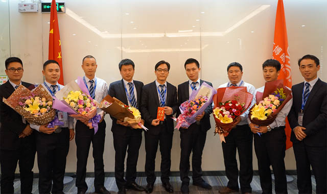 &ldquo;業(yè)務(wù)團(tuán)隊(duì)PK優(yōu)勝獎(jiǎng)：--事業(yè)一部的銷售精英們！